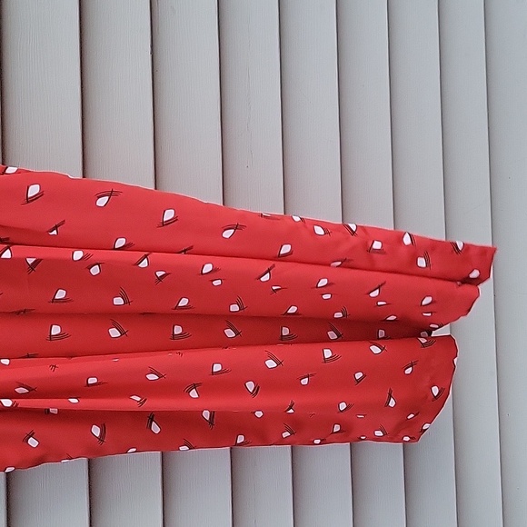 VINTAGE SUNSHINE STARSHINE WOMENS RED DRESS SIZE 16 - Picture 6 of 10